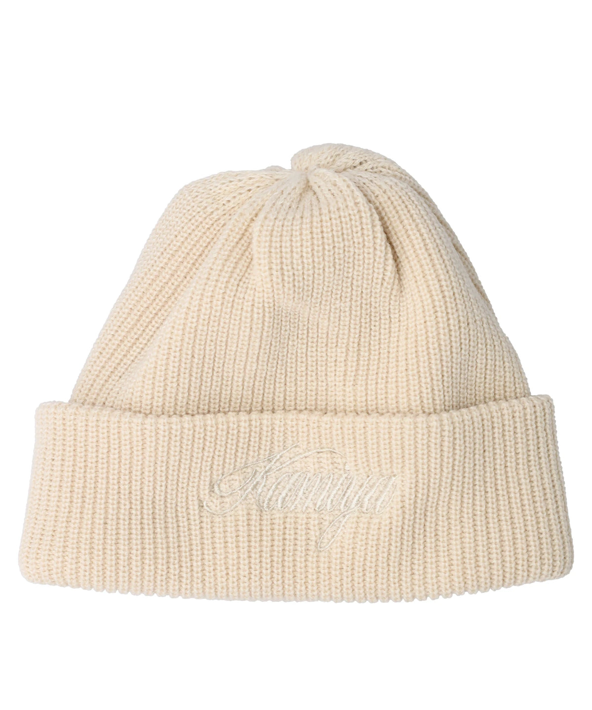 KAMIYA(カミヤ) 2026AW CA4LA×KAMIYA "KAMIYA"BEANIE G17AC304