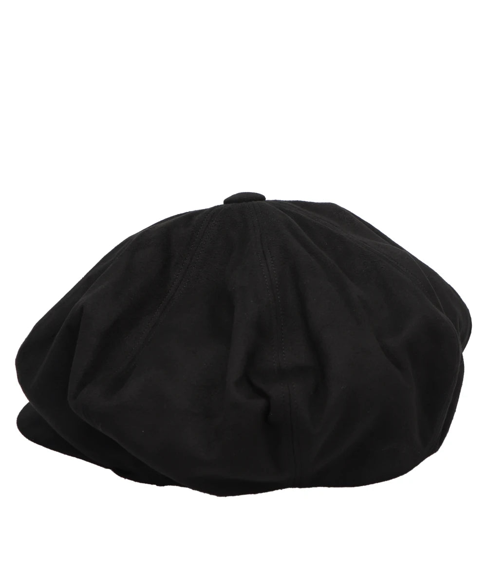 FAUX SUEDE FLAT BIG CASQUETTE