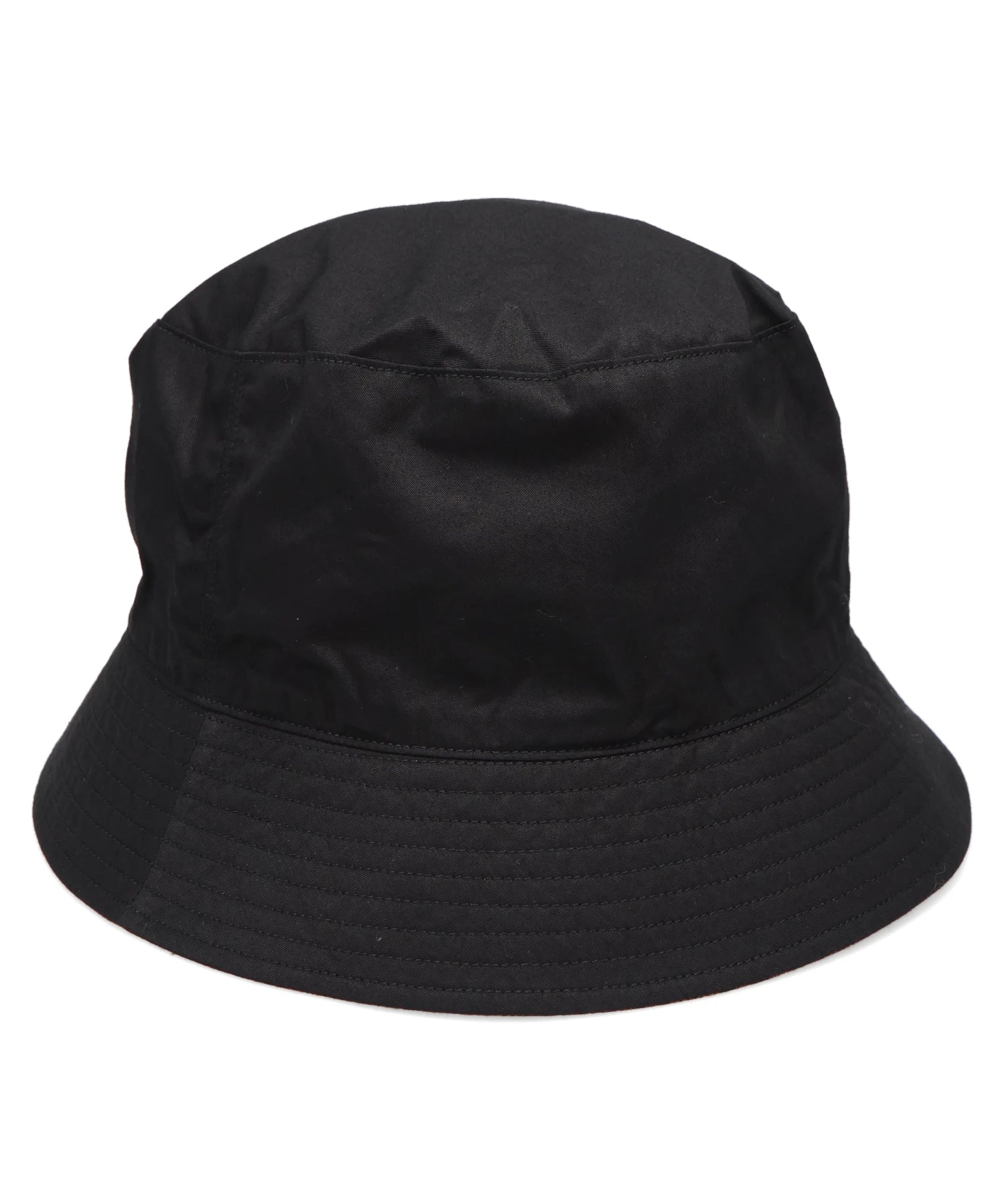 KIJIMA-TAKAYUKI PLAIN & CHECK REVERSIBLE BUCKET6PANEL HAT