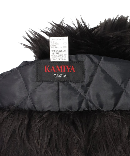 CA4LA × KAMIYA　FAUX FUR TRAPPER HAT