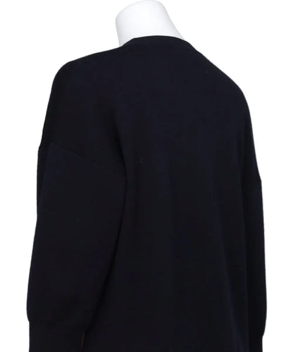 CASH FEEL LAYERED KNIT PULLOVER