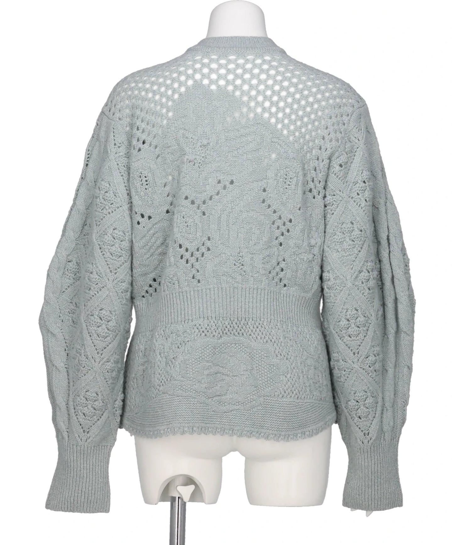 MULTI PATTERN LOW GAUGE KNITTED TOP