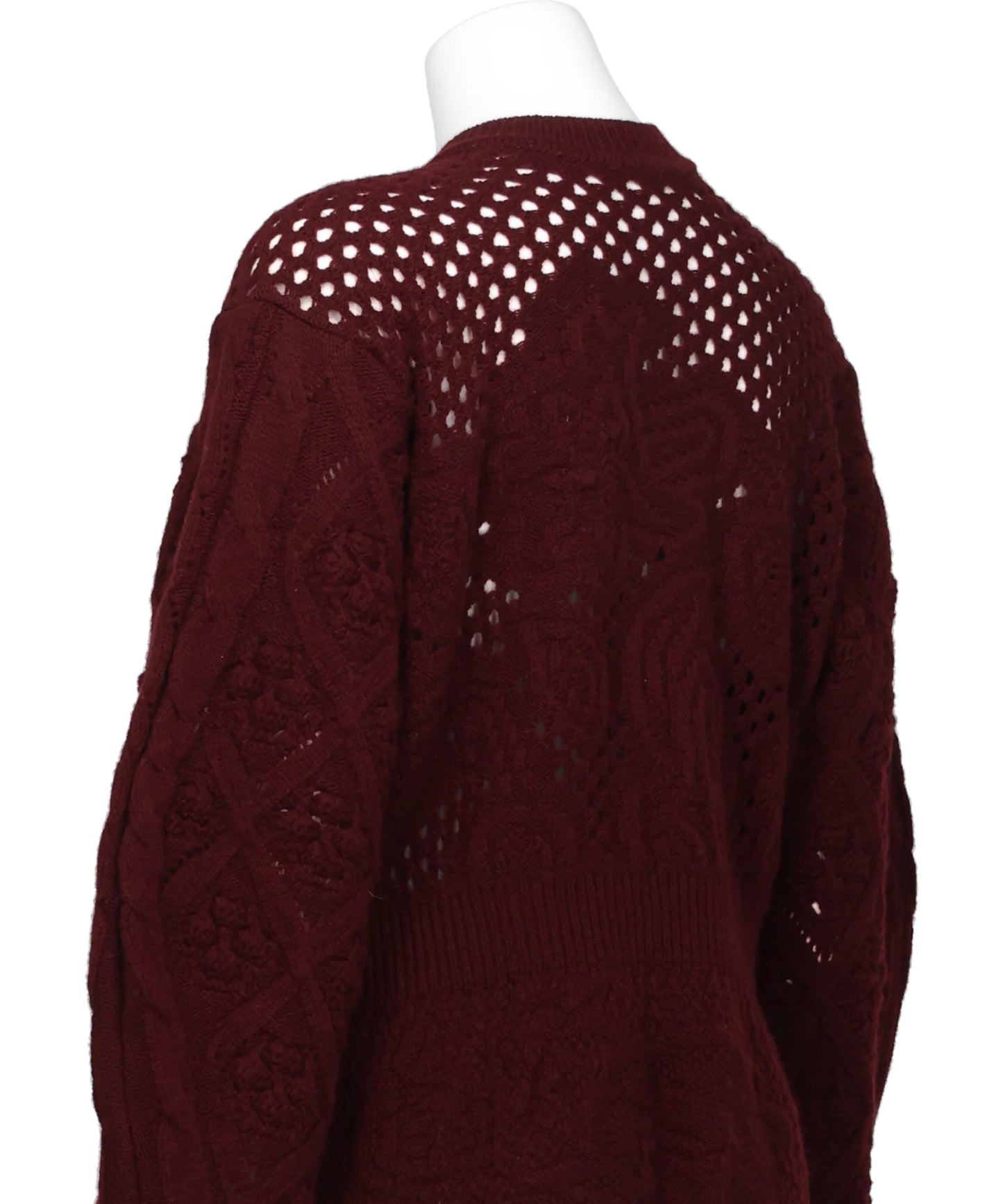 MULTI PATTERN LOW GAUGE KNITTED TOP