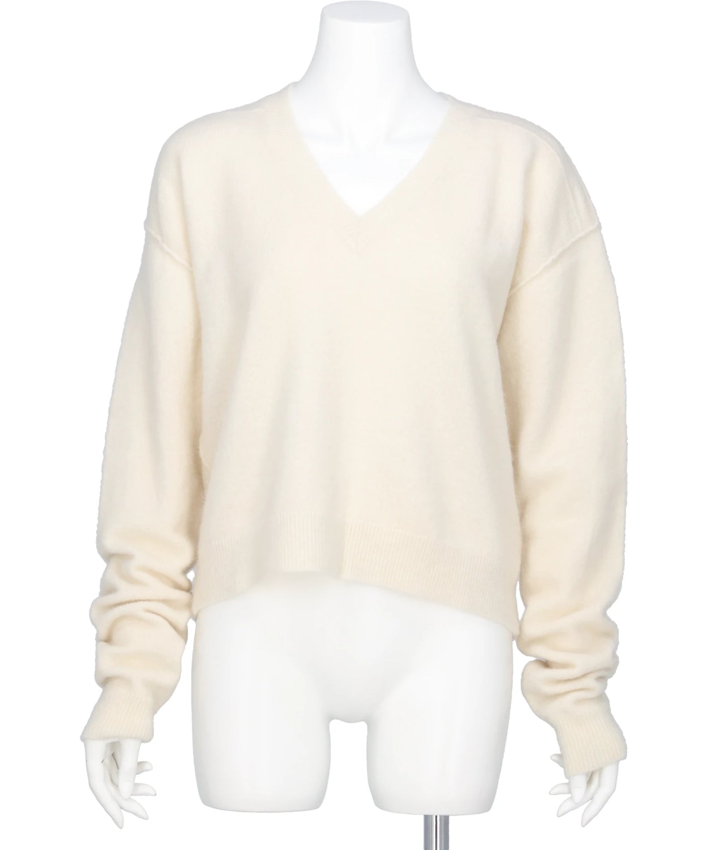 Rick Owens(リックオウエンス)TOMMY V NECK - MILK