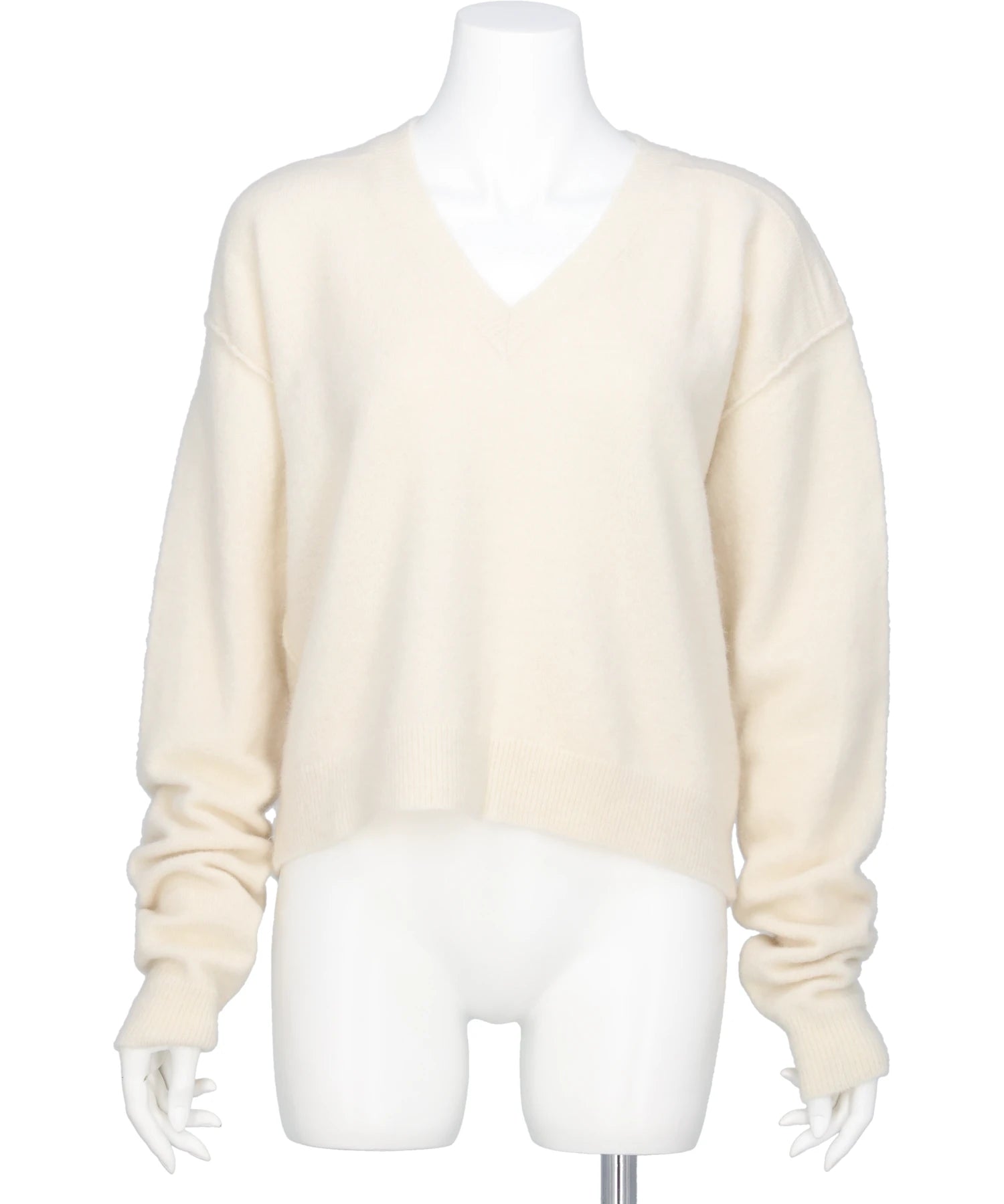 Rick Owens(リックオウエンス)TOMMY V NECK - MILK