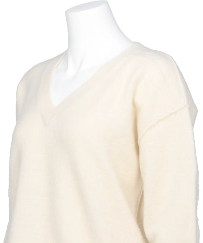 TOMMY V NECK - MILK