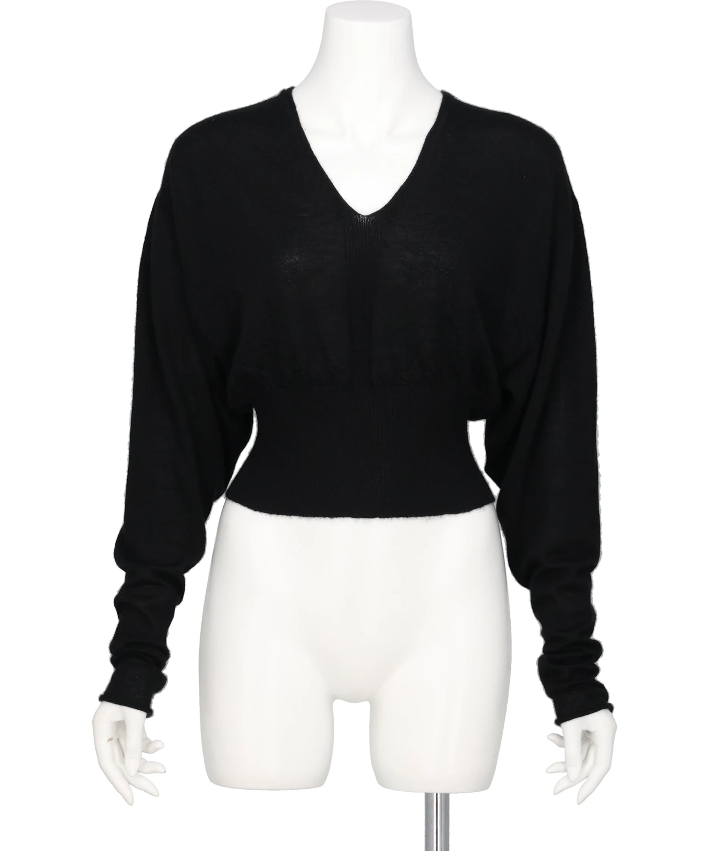 Rick Owens(リックオウエンス)V CROPPED TOP - BLACK