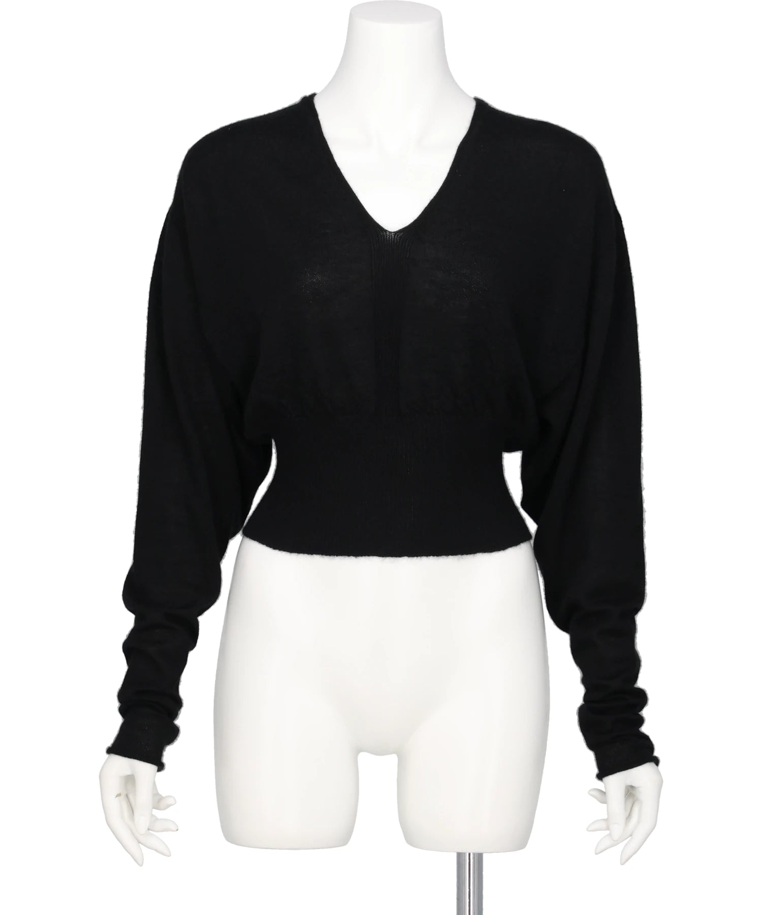 Rick Owens(リックオウエンス)V CROPPED TOP - BLACK