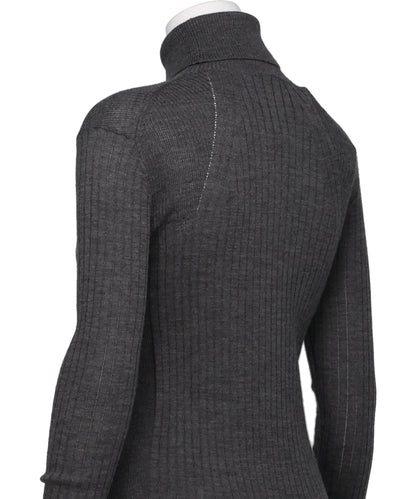 TURTLE NECK TIGHT KNIT