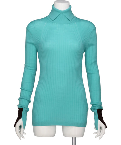 CINOH(チノ) TURTLE NECK TIGHT KNIT