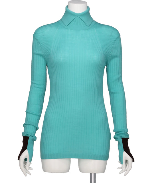 CINOH(チノ) TURTLE NECK TIGHT KNIT