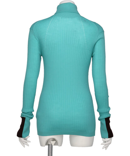 TURTLE NECK TIGHT KNIT