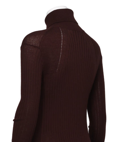 TURTLE NECK TIGHT KNIT