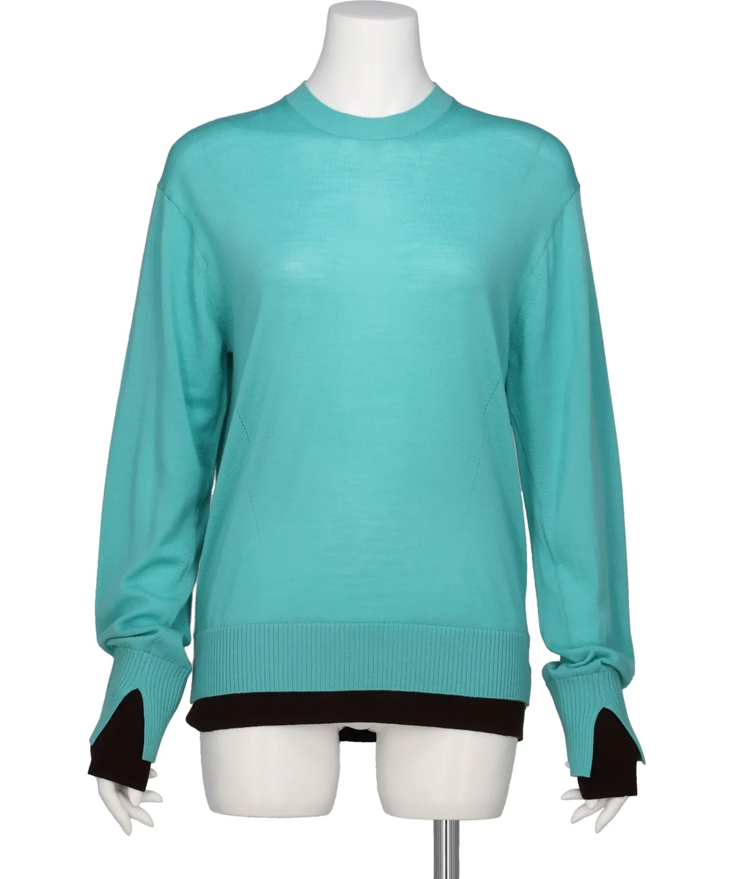 CINOH(チノ) BICOLOR-TRIM KNIT