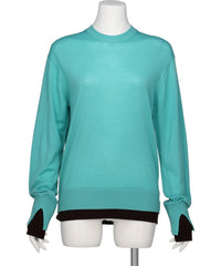 CINOH(チノ) BICOLOR-TRIM KNIT