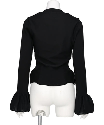 EMBROIDERED GYNOID KNIT