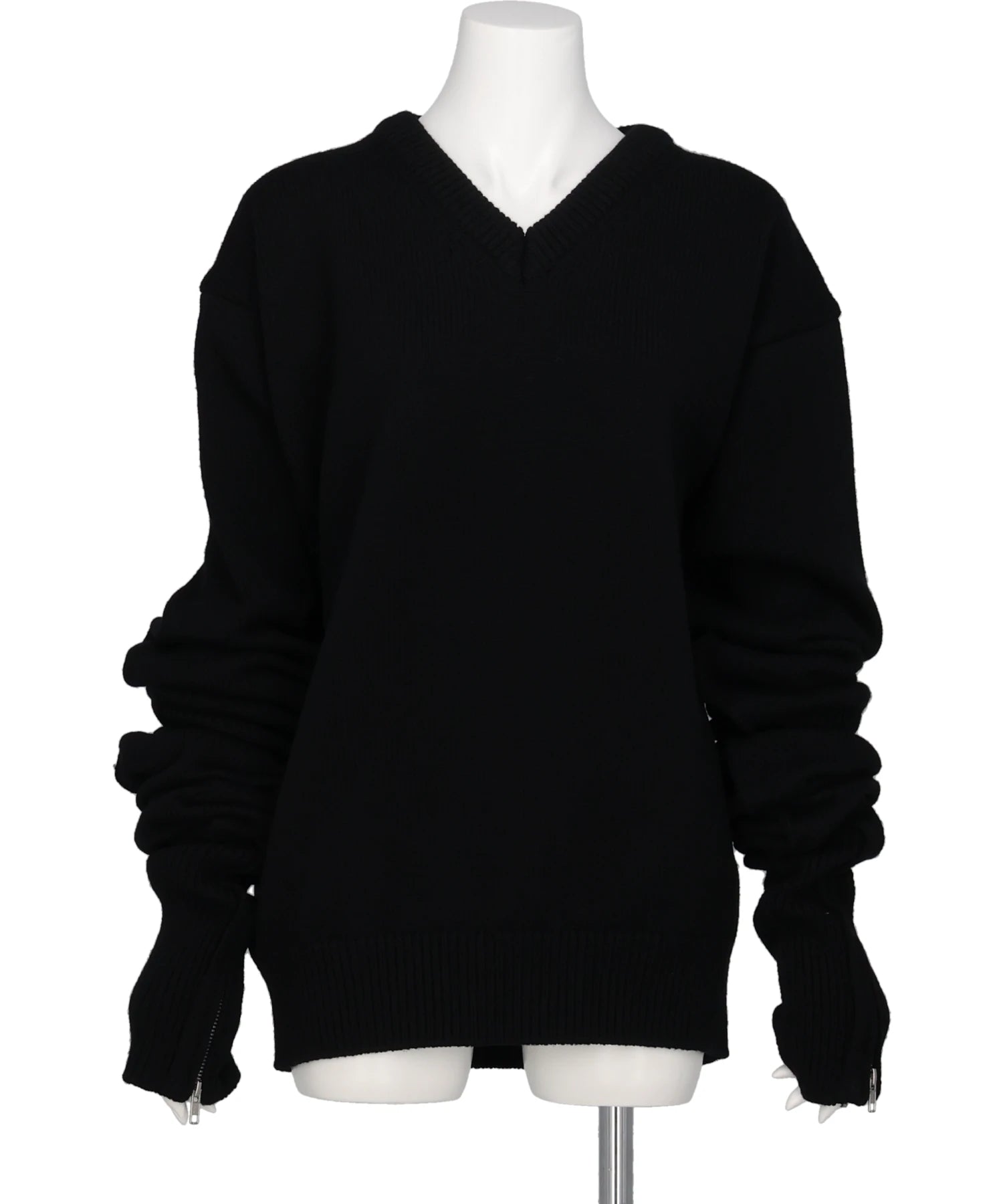 POOLDE（プールデ）CATERPILLAR SLEEVE SWEATER