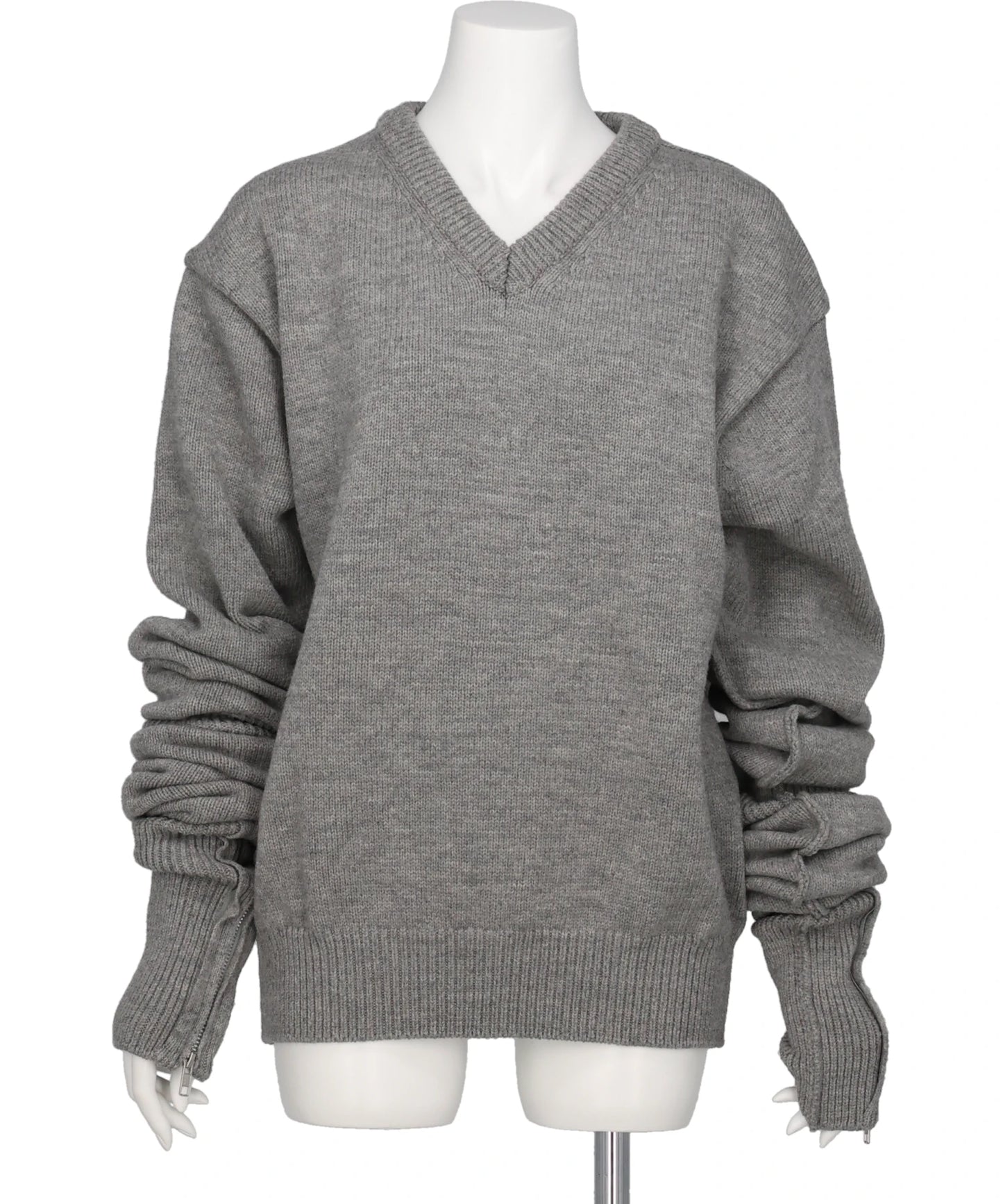 POOLDE（プールデ）CATERPILLAR SLEEVE SWEATER