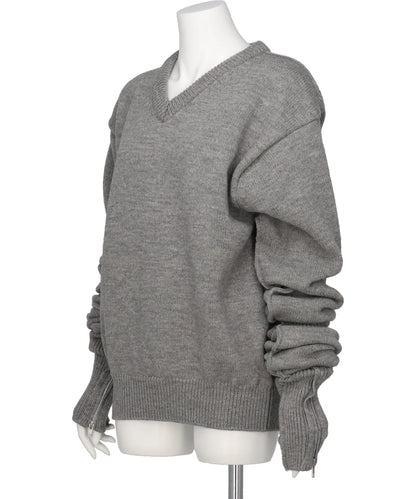 CATERPILLAR SLEEVE SWEATER