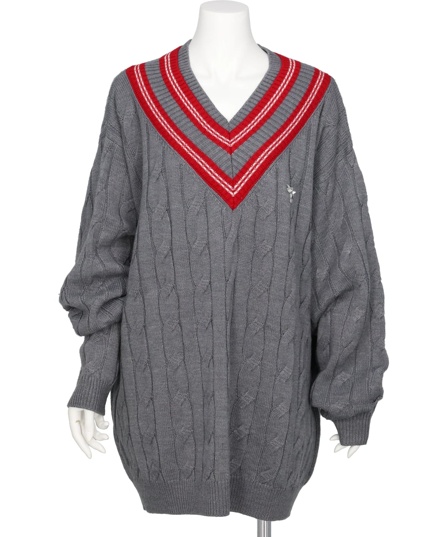 BEADED BUMBLE BEE SCHOOL KNIT