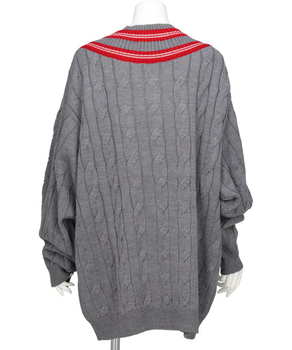 BEADED BUMBLE BEE SCHOOL KNIT