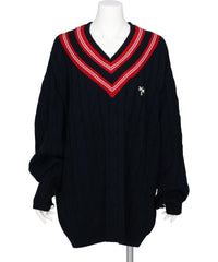 HUMMEL 00(ヒュンメルオー)BEADED BUMBLE BEE SCHOOL KNIT