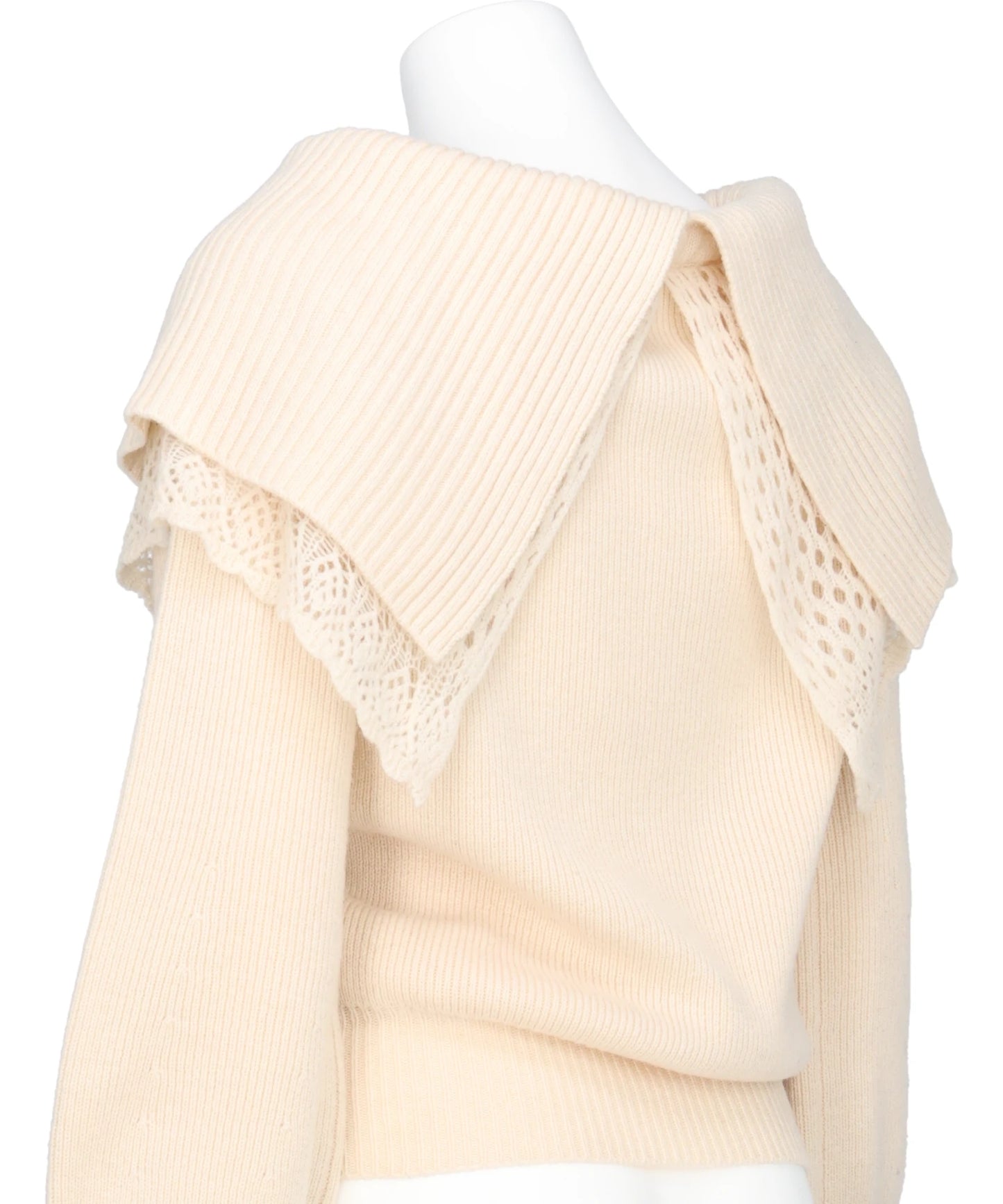 BIJOU TIARA OFF SHOULDER KNIT