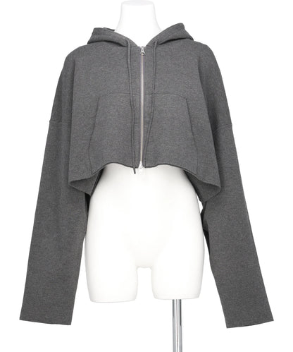 ATHENA③ KNIT HOODIE