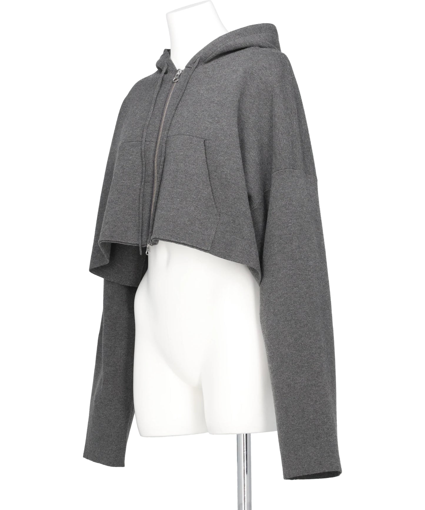 ATHENA③ KNIT HOODIE