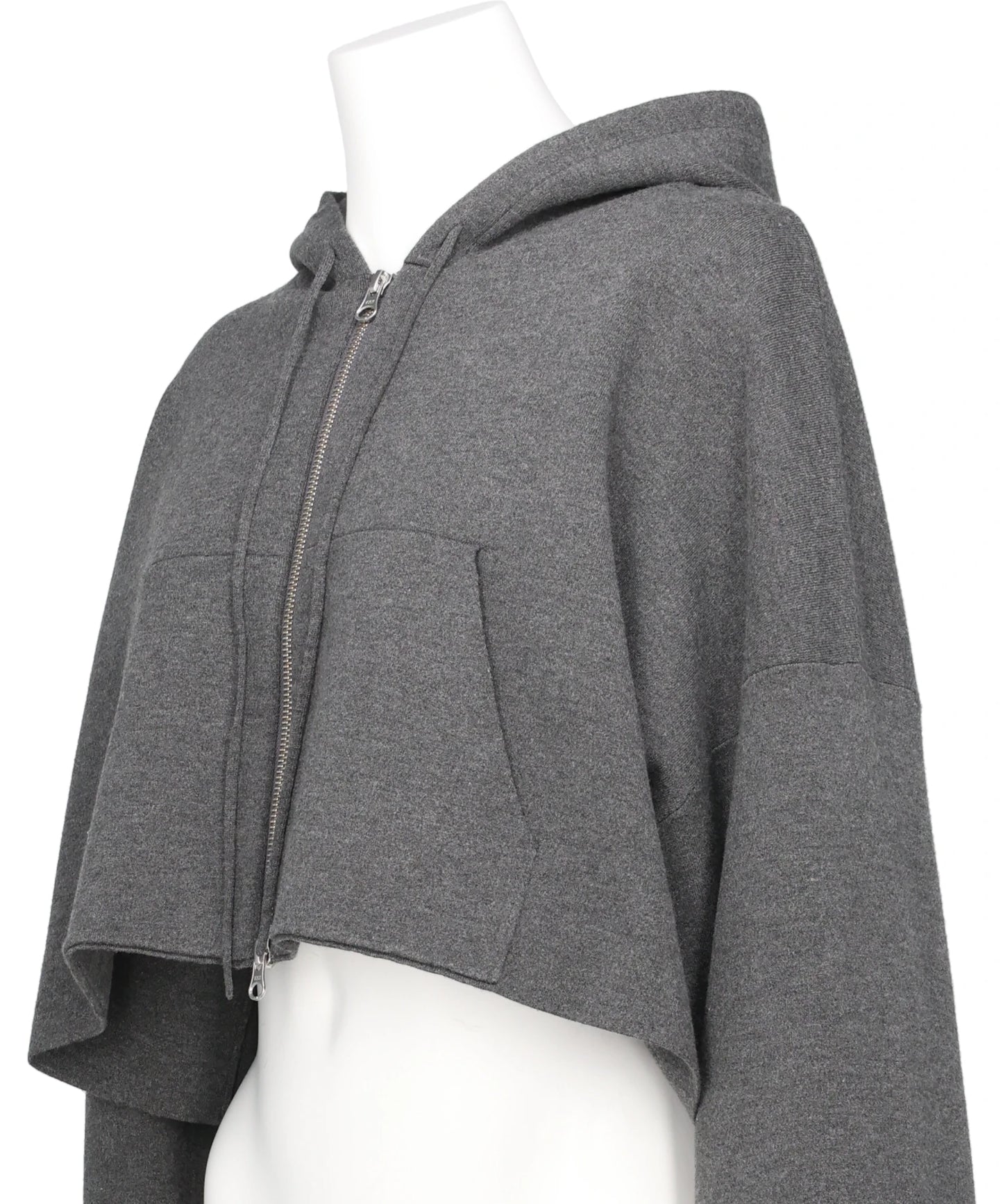 ATHENA③ KNIT HOODIE