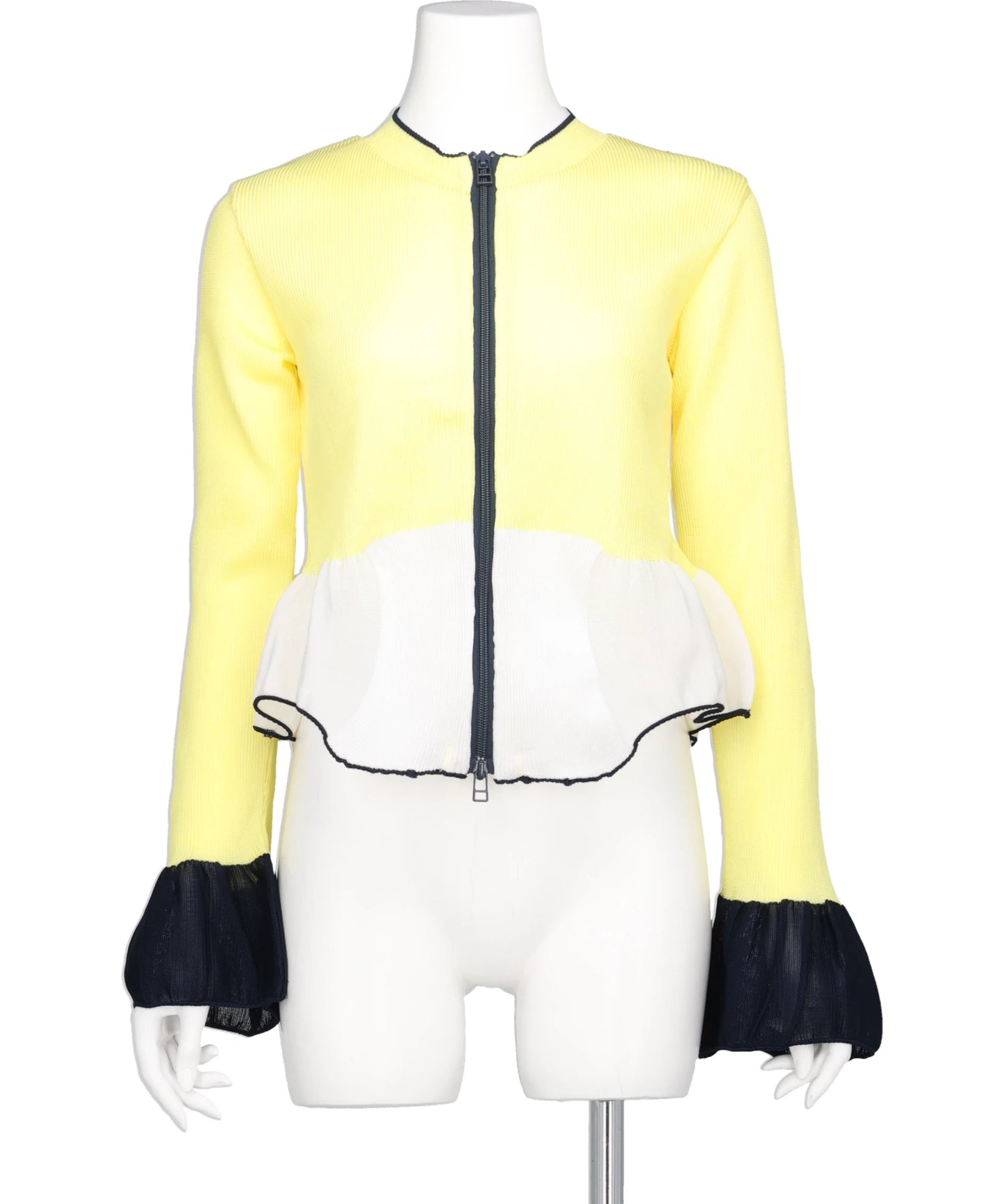 ODAKHA(オダカ) 2026SS W ZIPPER GYNOID KNIT OH26SS-KN03