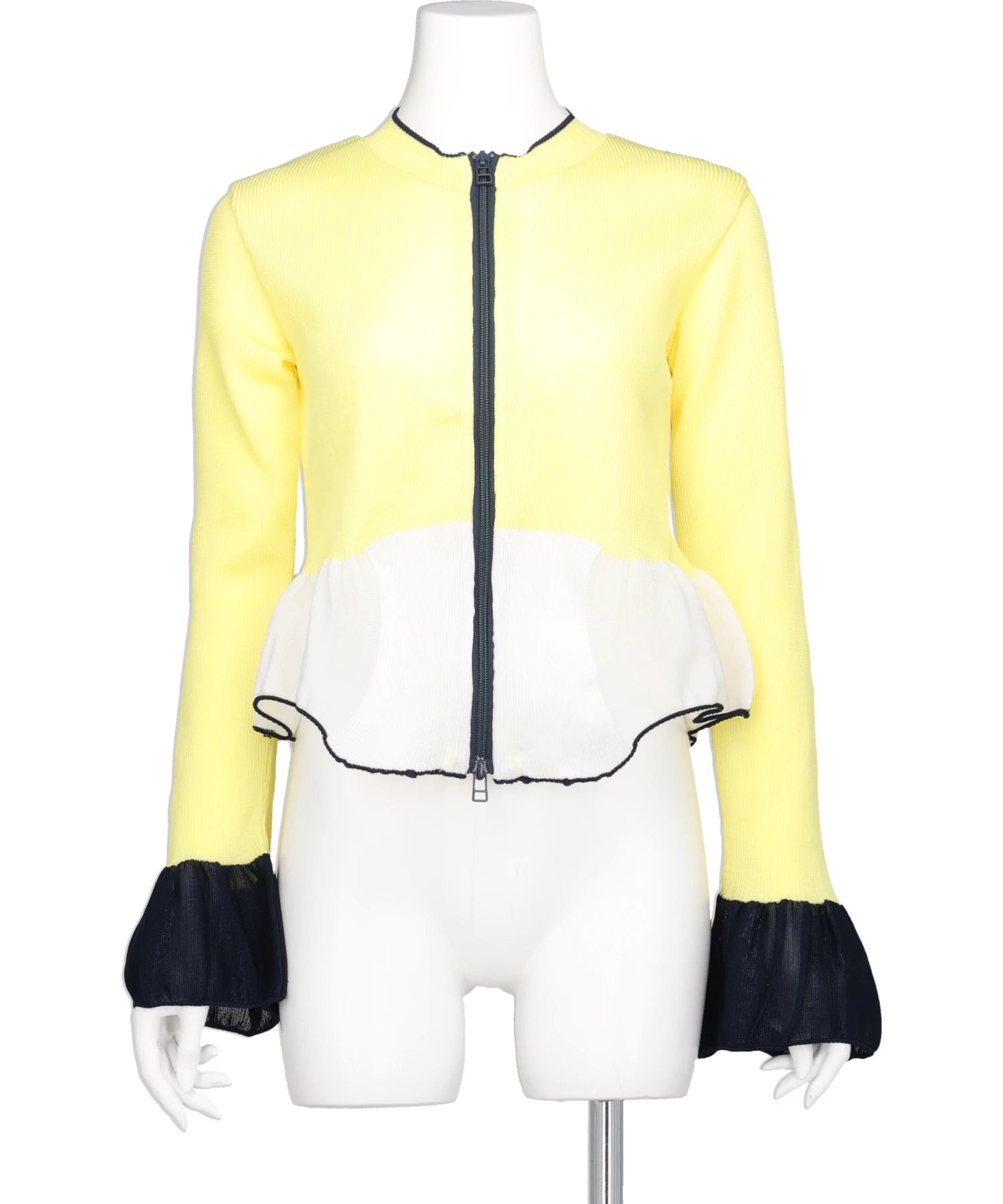 ODAKHA(オダカ) 2026SS W ZIPPER GYNOID KNIT OH26SS-KN03