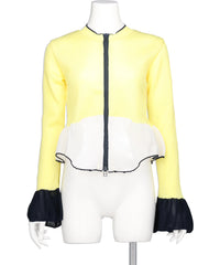 ODAKHA(オダカ) 2026SS W ZIPPER GYNOID KNIT OH26SS-KN03