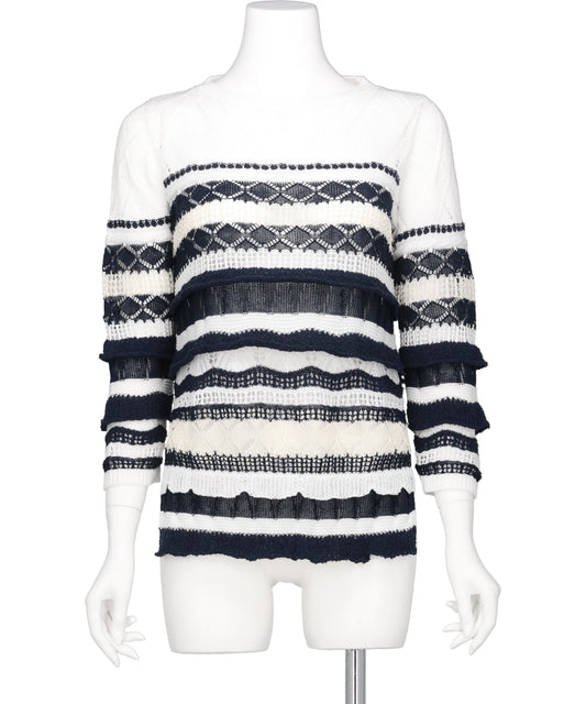 ODAKHA(オダカ) 2026SS CRAZY KNIT BASQUE OH26SS-KN12