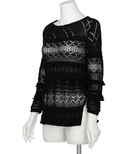 CRAZY KNIT BASQUE