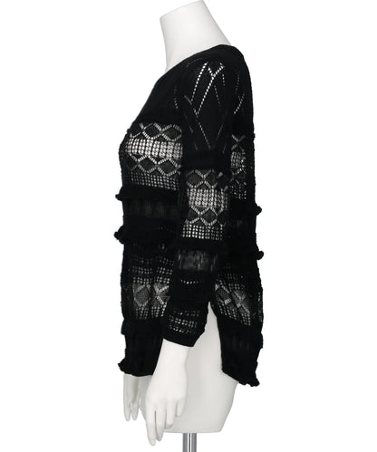 CRAZY KNIT BASQUE