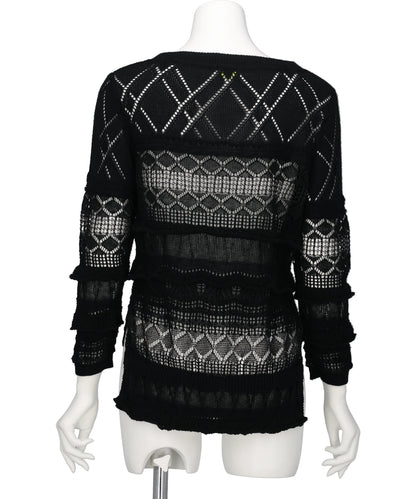 CRAZY KNIT BASQUE
