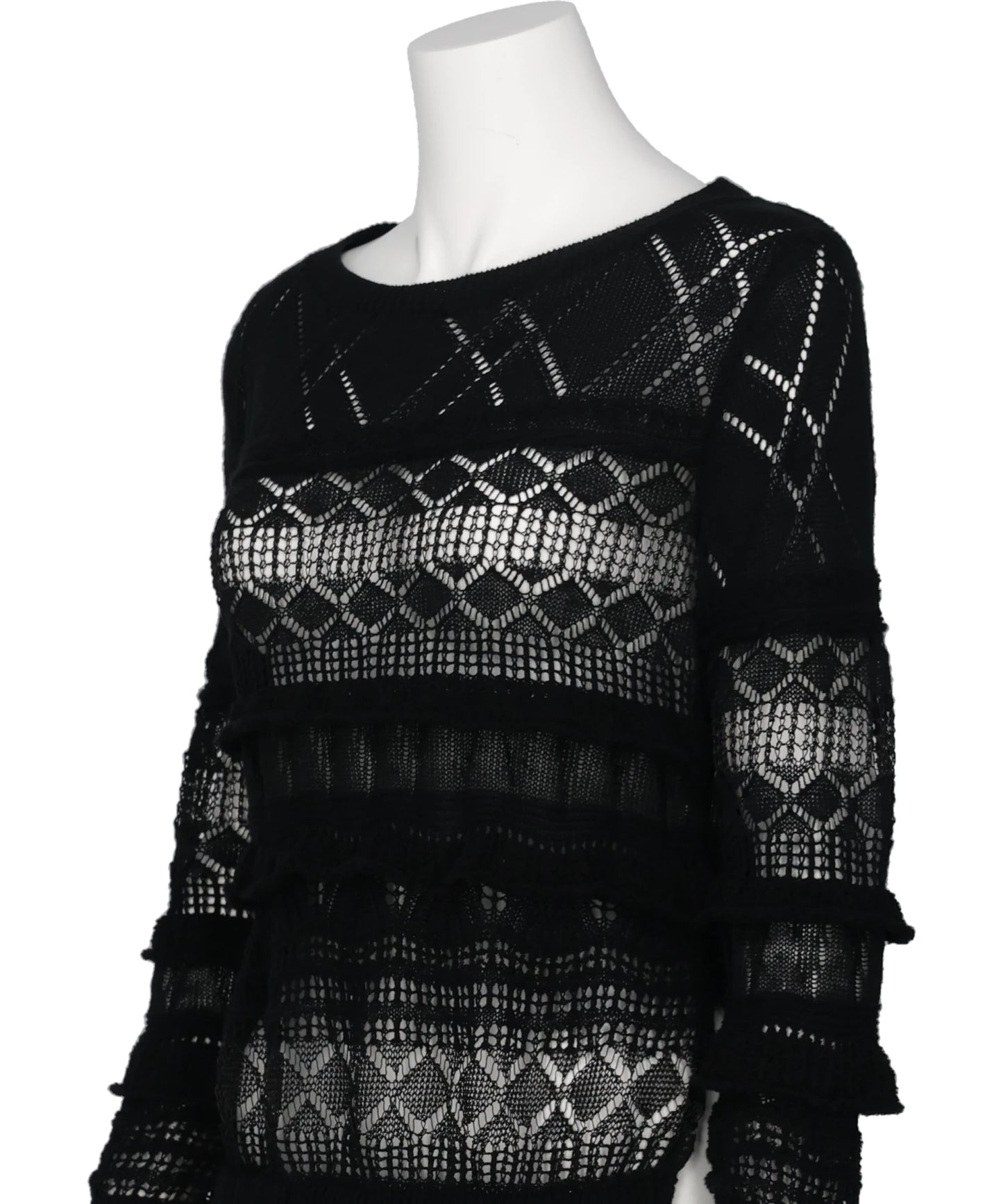 CRAZY KNIT BASQUE