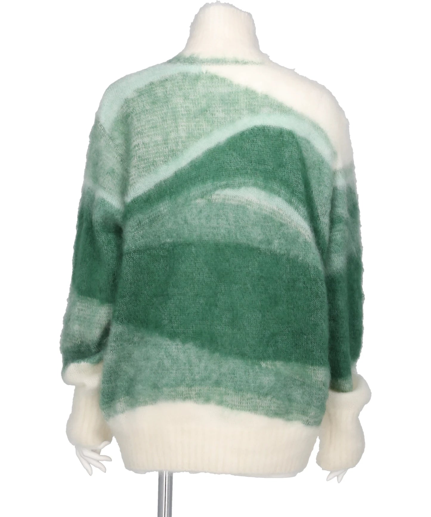 WOOL MOHAIR HIGH NECK KNIT TOP