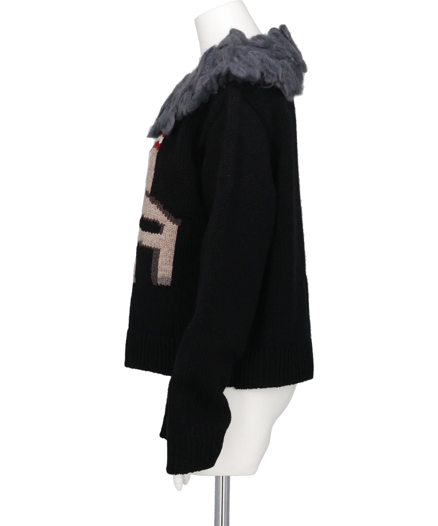 SMOKING FACTORY INTARSIA KNIT PULLOVER