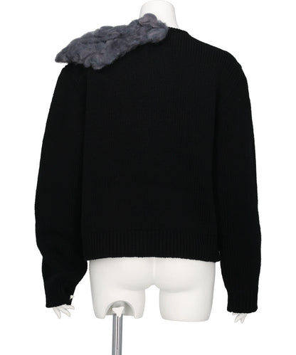 SMOKING FACTORY INTARSIA KNIT PULLOVER