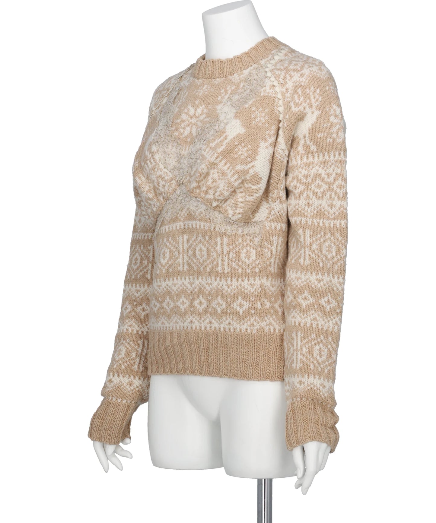 PS26AW-019 DECORATIVE NORDIC SWEATER
