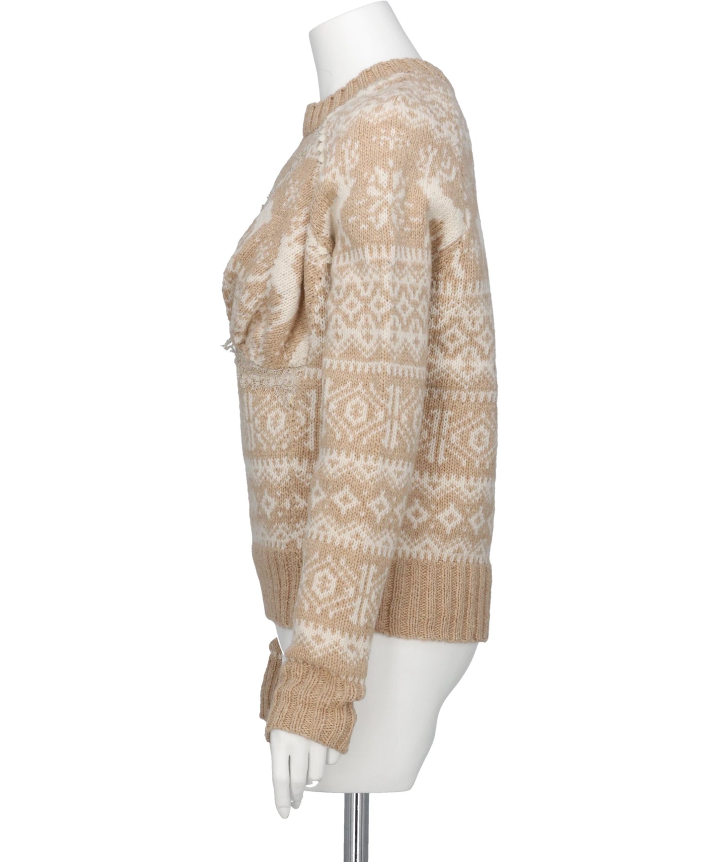 PS26AW-019 DECORATIVE NORDIC SWEATER