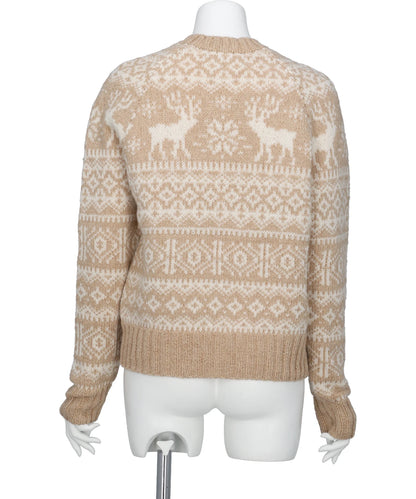 PS26AW-019 DECORATIVE NORDIC SWEATER