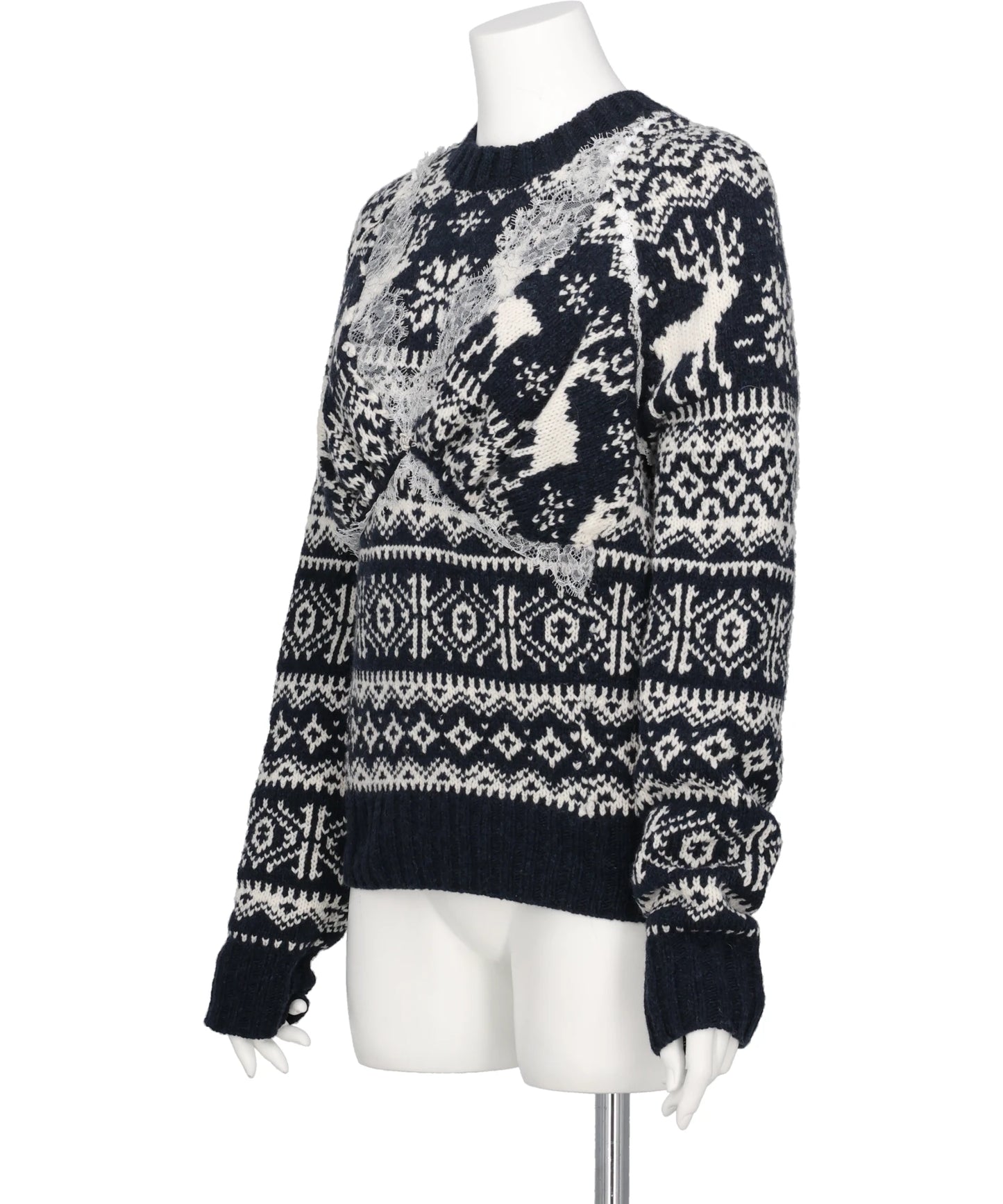 PS26AW-019 DECORATIVE NORDIC SWEATER