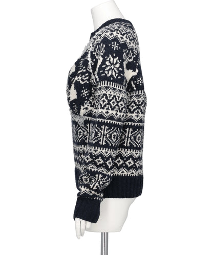 PS26AW-019 DECORATIVE NORDIC SWEATER