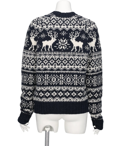 PS26AW-019 DECORATIVE NORDIC SWEATER