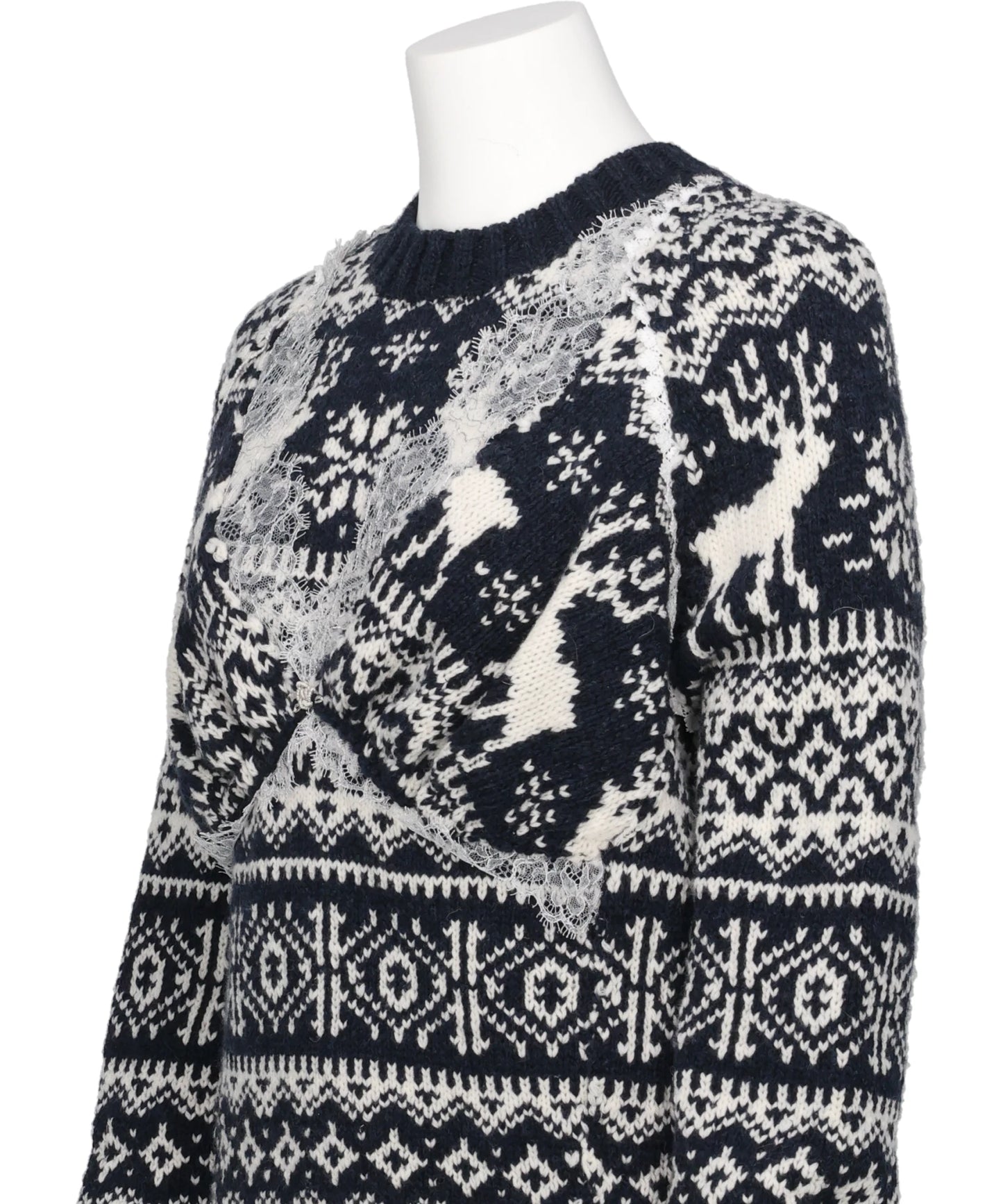 PS26AW-019 DECORATIVE NORDIC SWEATER