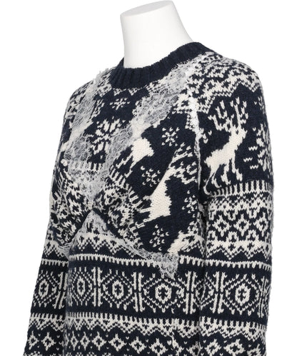 PS26AW-019 DECORATIVE NORDIC SWEATER