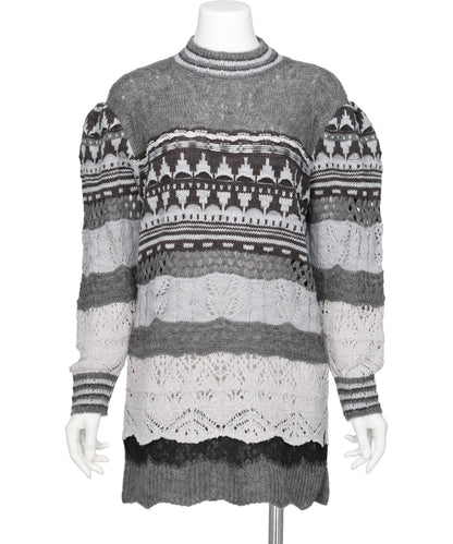 ODAKHA（オダカ）STILL CRAZY PUFF KNIT